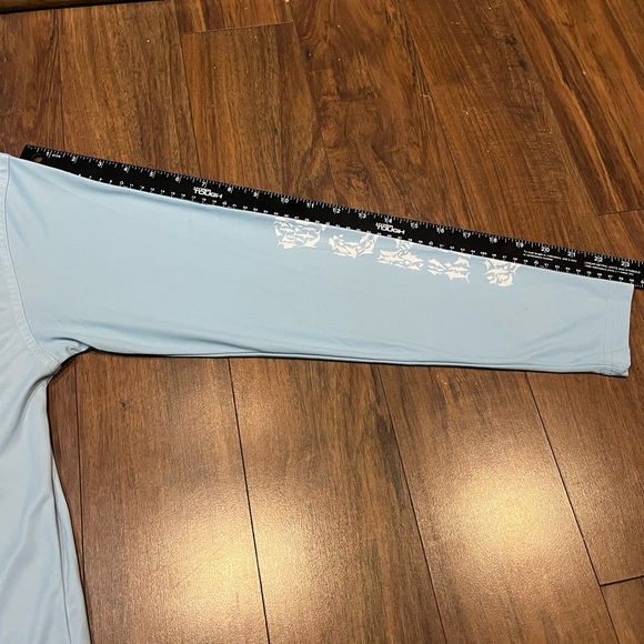 AFTCO Men's Sky Blue Short Sleeve Tee - Small - Picture 2 of 6